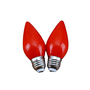 财神灯E27长明灯佛前灯泡蜡烛灯E12尖泡LED家用1W节能灯E14灯笼灯