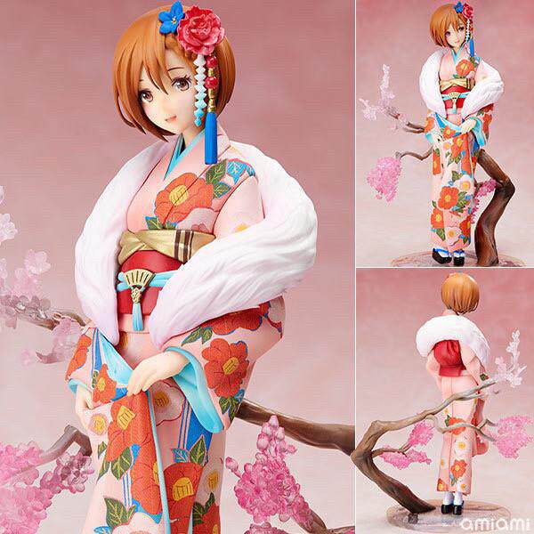 StrOonger VOCALID MEIKO 色衣和服鸣子办公室花桌面摆件手办模型