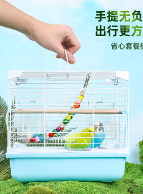 便携式外带户外冬季保暖鸟笼