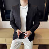 新中式无领西服韩版修身时尚西装外套DX45-P148，商品下架区，星座1606-1