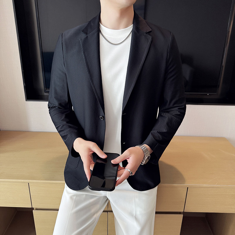 高级冰丝无痕压胶防晒西服无里衬休闲西装外套DXZ004-P128，商品下架区商品下架区，星座1606-1