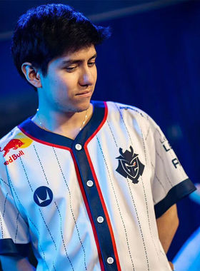 G2新款棒球服短袖战队服电竞服2023短袖NIKO男major衣服kennys可