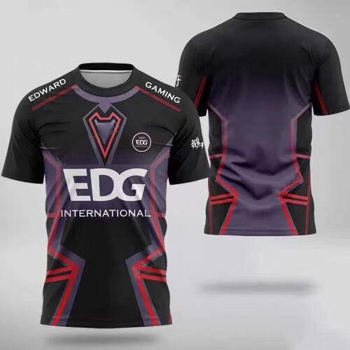 EDG短袖BLG战队无畏瓦罗兰特契约定制ID短袖zmjjkk电竞服青年