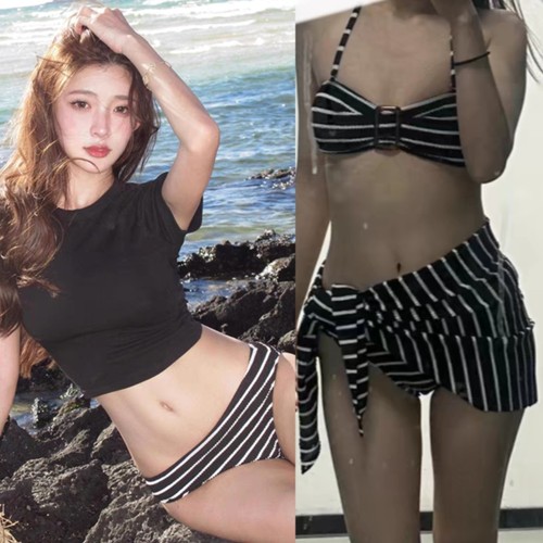 玲睿儿网红三角比基尼泳衣女辣妹