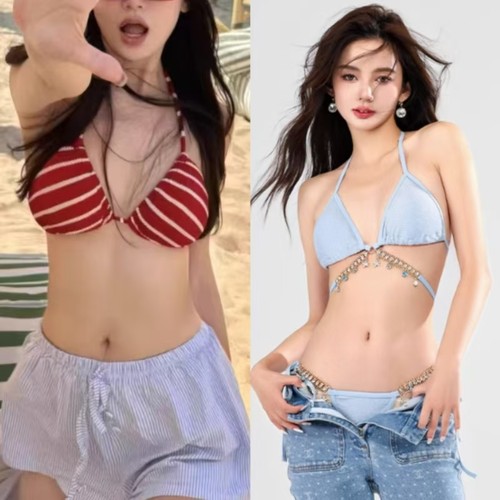 玲睿儿比基尼性感聚拢