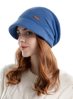 WinterHatKnitted毛线帽加绒