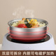 304不锈钢泡面碗带盖饭盒一人食便当盒微波炉学生宿舍筷餐具