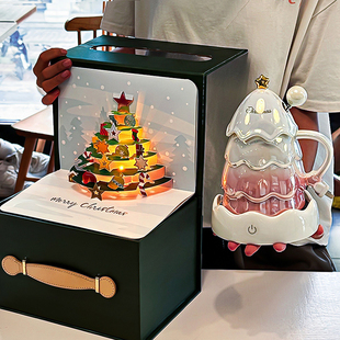 圣诞节礼物送妈妈女生老师高颜值马克杯女友创意高级感实用水杯子