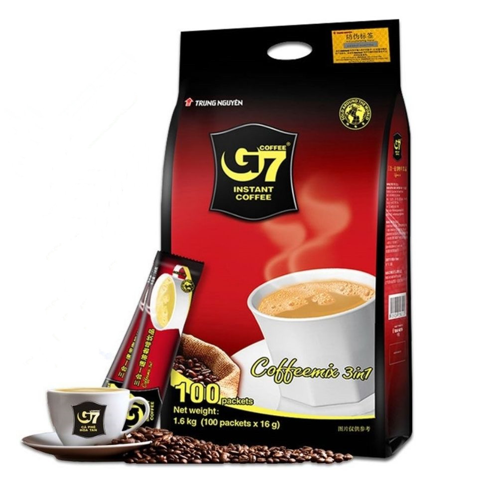 中原g7越南进口三合一条装咖啡粉