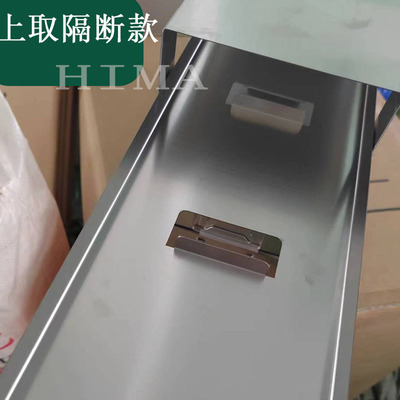 实验室超低温不锈钢冰箱架上取隔断冻存盒专用304液氮冷冻盒存放