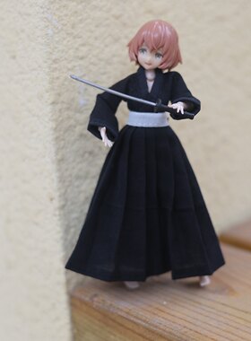 1/12机娘死神黑骑一户朽木露琪cosplay死霸装千年血战服衣服
