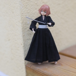 1/12机娘死神黑骑一户朽木露琪cosplay死霸装千年血战服衣服