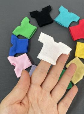 1/12布衣服女TBL手办模型可动人偶机娘t恤潮流纯棉短袖上衣百搭