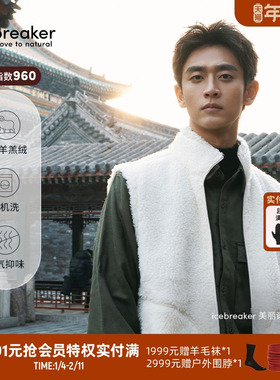 【王天辰同款】icebreaker美丽诺羊毛960 RealFleece真羊羔绒马甲