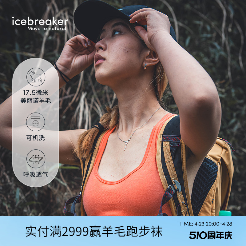 羊毛运动文胸icebreaker