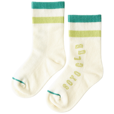 soyo舍予良仓网眼中筒袜儿童袜子