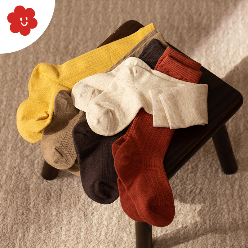 soyo舍予良仓儿童袜子春秋洋气