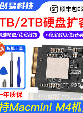 适用于Macmini M4 Mac扩容1TB 2TB硬盘直接替换MINI-SSD小板M4Pro