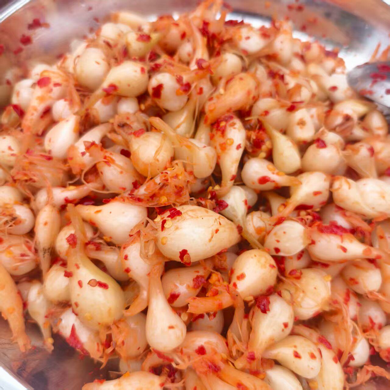 湘西特产酸辣藠头500克新鲜角头腌制泡菜农家荞头酸菜自制下饭菜