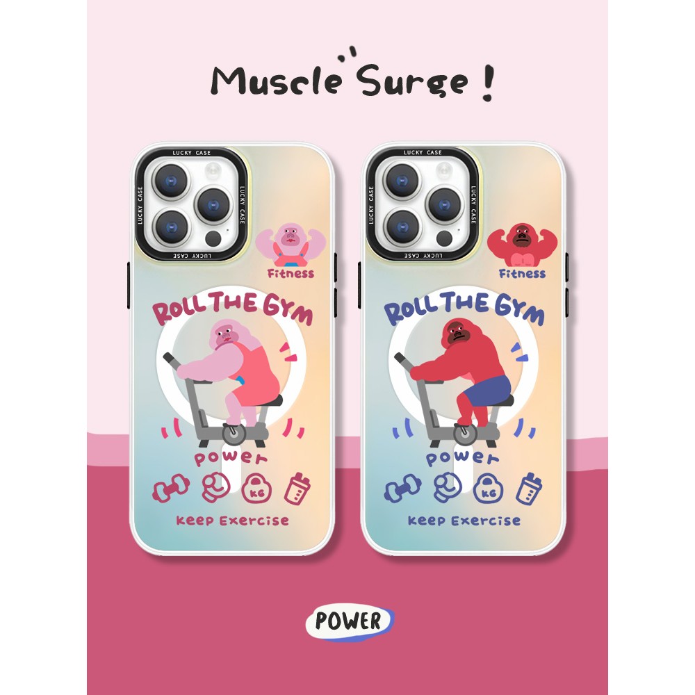 适用于iPhone16promax磁吸壳苹果17promax小米15运动大猩猩12小众13/14华为mate70propura70情侣vivox100