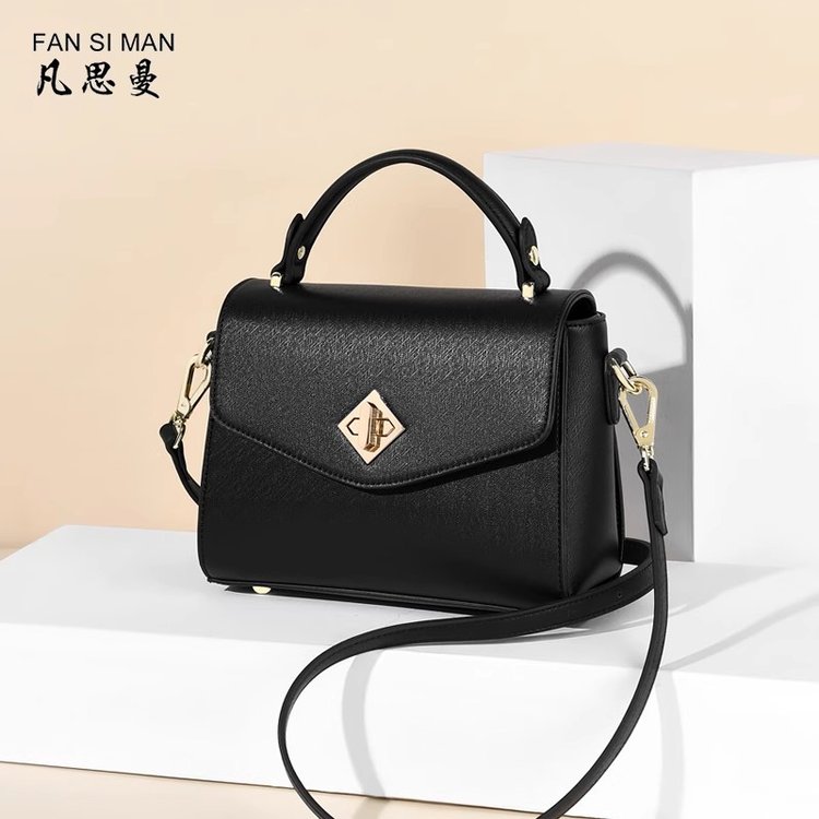 凡思曼中年妈妈斜挎包2025新款潮百搭手提包包女包时尚链条单肩包
