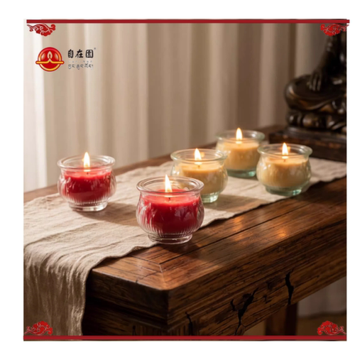 莲花酥油灯12小时100只