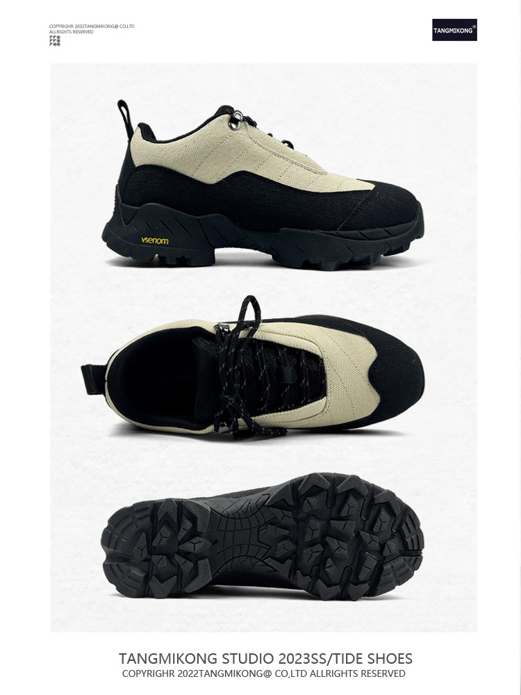 신발 남성 트렌디 신발 틈새 고급 야외 하이킹 신발 남성 및 여성 하이킹 마운틴 커플 캔버스 통기성 트렌디 브랜드 신발