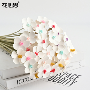 花心思紫罗兰永生花天然干花包花配饰鲜花DIY材料手工花艺资材