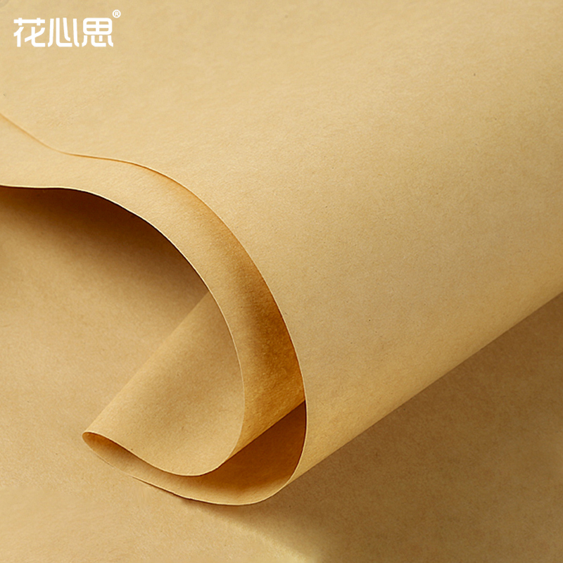 花心思英文报纸鲜花花束包装纸