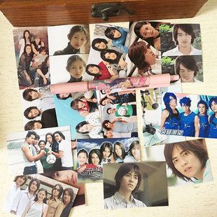 台版流星花园小贴纸 大S徐熙媛言承旭F4周边装饰自粘相册新印贴画