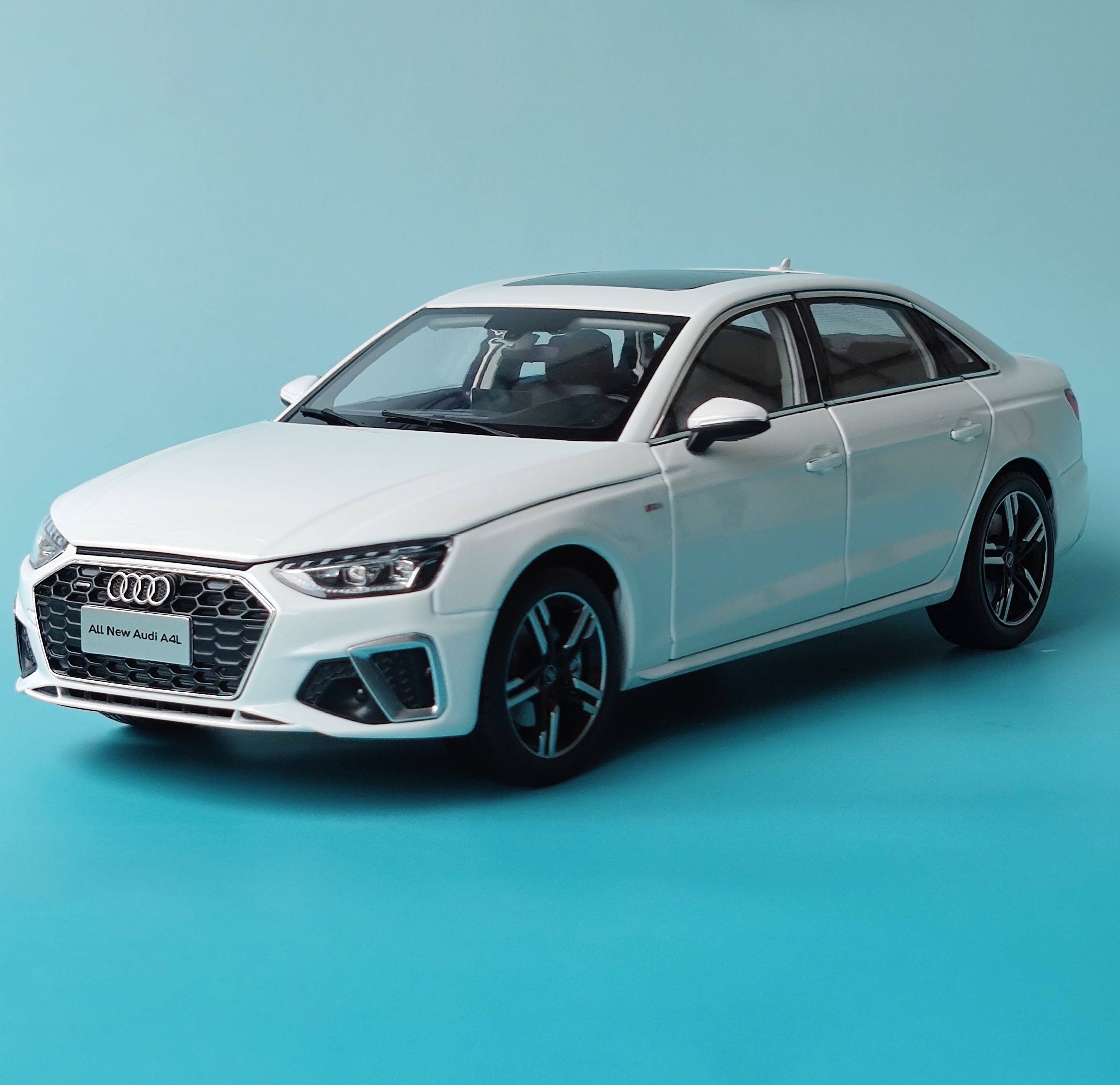 1 18原厂2020款奥迪A4L车模新款一汽AUDI A4轿车仿真合金汽车模型