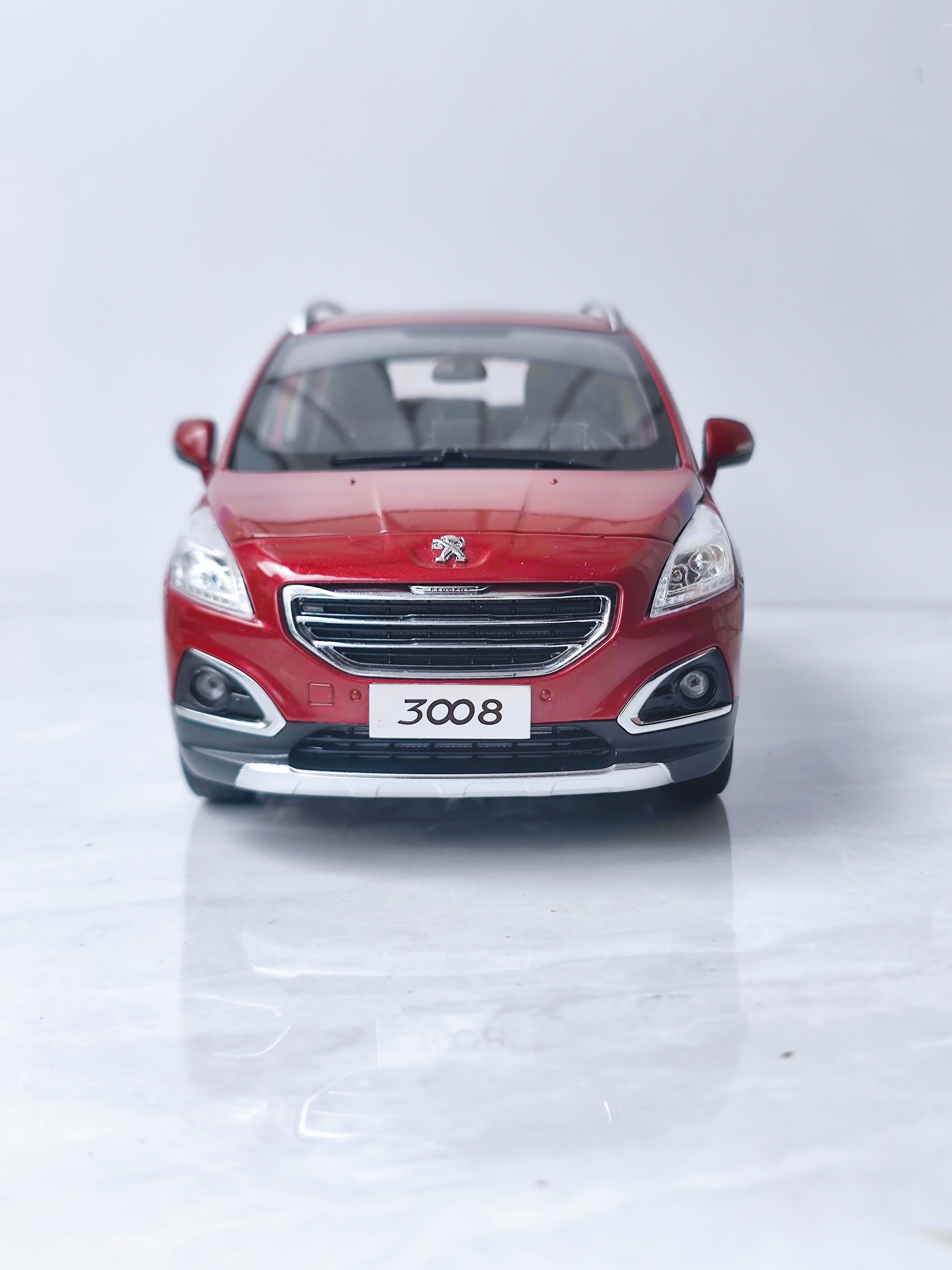 原厂1:18车模 老款东风标致3008标志仿真汽车模型SUV 2012-2015款