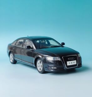 1:18原厂一汽奥迪A6L 老款 2009款A6L车模 AUDI合金汽车模型