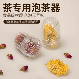 茶漏茶滤食品级材质耐高温茶叶过滤器家用泡茶神器花茶球茶仓茶隔