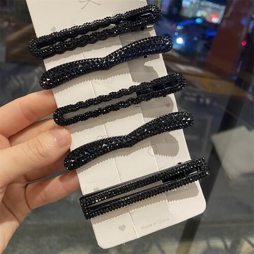 金属鸭嘴夹百搭碎发夹一字夹