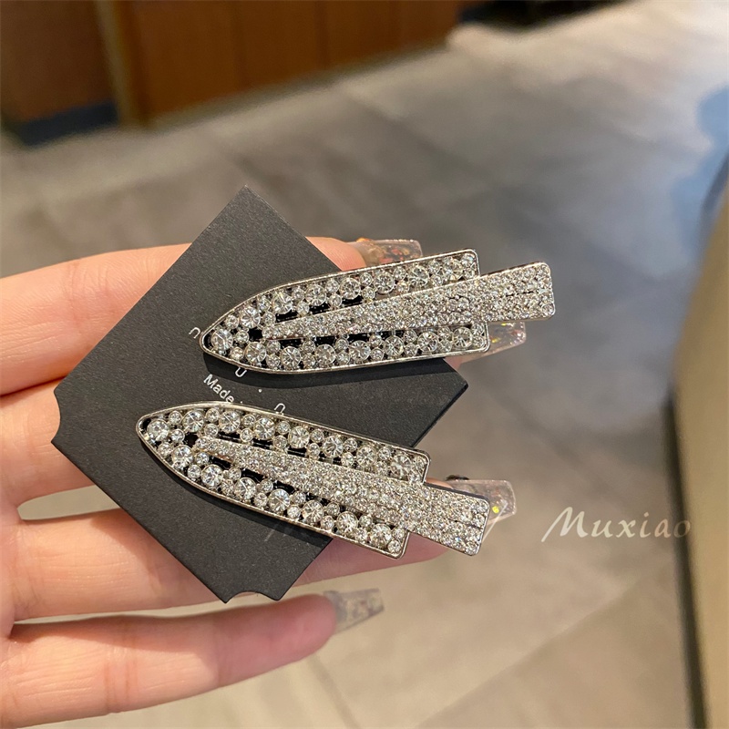 日系刘海无痕化妆发夹碎发刘海夹