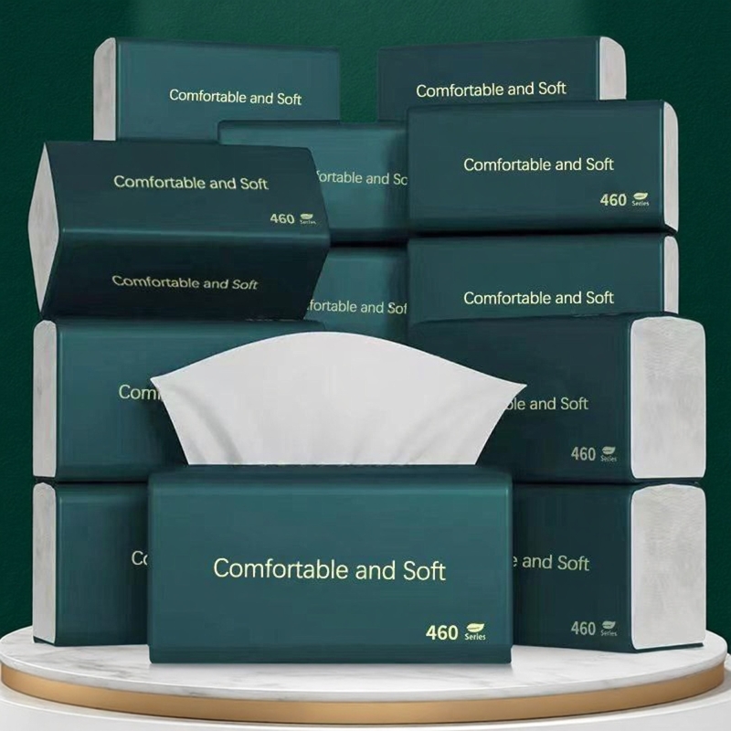 家庭装原生金莱雅抽纸巾大包木浆