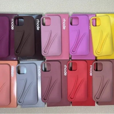 手机壳iphone16Promax海莉通用适用于rhode唇彩包装盒新色hailey