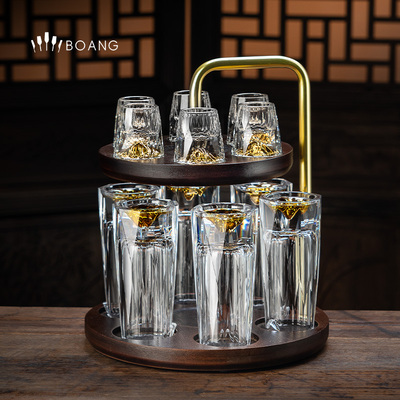 【酒具第一品牌】钻石水晶分酒器