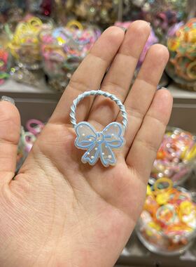 7.20韩国东大门bebeprince儿童发饰可爱蝴蝶结发绳发圈