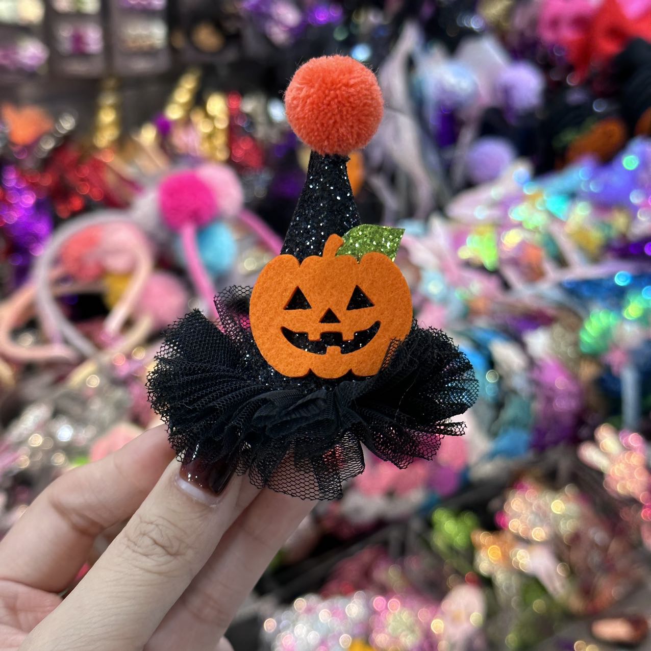 10.5韩国pretty hairpin可爱万圣节发饰儿童发夹女宝宝刘海夹