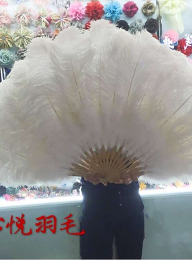 新款高端鸵鸟羽毛绒毛可定制舞蹈