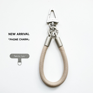 原创超短20cm百搭mini车钥匙扣手机挂绳多功能手腕防丢挂链超结实