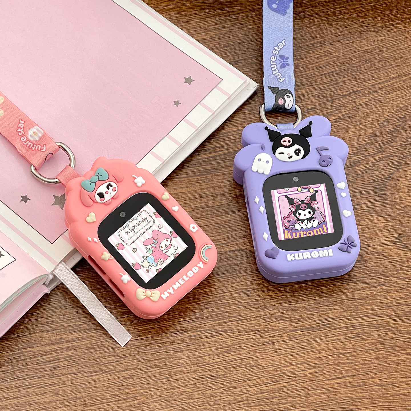 适用于小米米兔儿童电话手表C7A/5C/6C/4C卡通硅胶吊坠7A非原装7/7X卡通硅胶挂脖套配件防摔防磕碰防水,智能设备,智能手表手环表带/腕带,淘宝优惠券,粉丝福利购,淘宝优惠卷