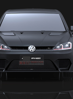 高尔夫7.5代专用包围头杠 改装Rline GTI泵把前杠 aspec ppv400s