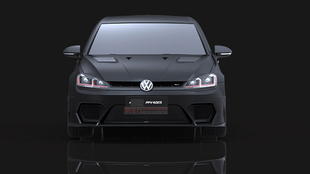 aspec 高尔夫7.5代专用包围头杠 GTI泵把前杠 Rline ppv400s 改装