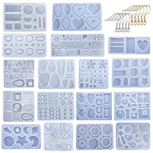 Earring Pendant Silicone Mold Epoxy Resin Jewelry Making Mol