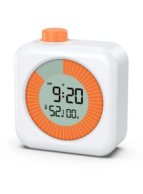 Digital Visual Timer 60-Minute Countdown Stopwatch with Alar
