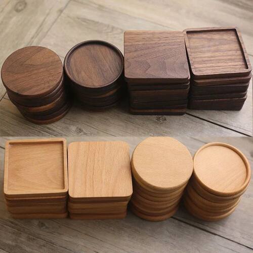 Wooden Coasters for Drinks Bottom for Drinking Cup Tea Coast