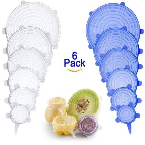 Silicone Stretch Lid Kitchen Accessories Can Be Reused Food